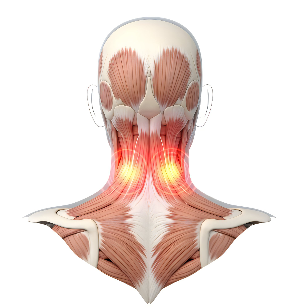 Anatomía de la columna cervical y músculos del cuello
